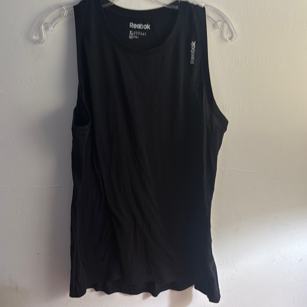 Reebok Jet Black Athletic Tank